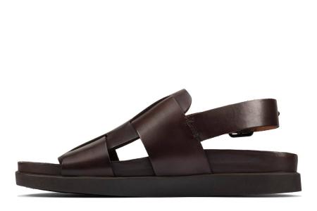 Мужские сандалии Clarks Sunder Strap 26159568, коричневые