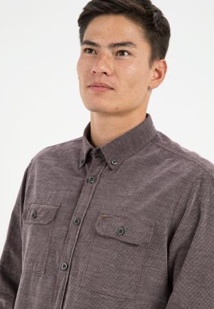 Мужская рубашка Camel Active Longsleeve Shirt 409111-8S41, бордовая