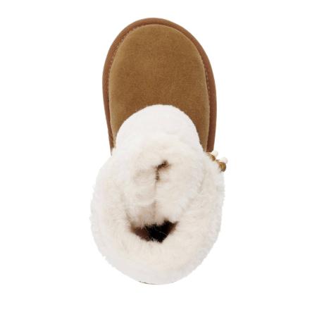 Детские сапоги из овчины (угги) EMU Australia Burnet K12617, коричневые