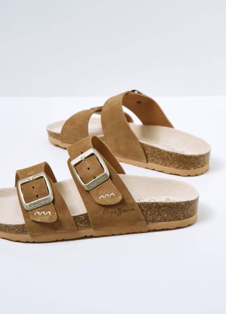 Женские сланцы Pepe Jeans London OBAN BASIC s_PLS90564, коричневые