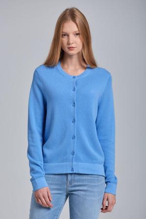 COTTON PIQUE CARDIGAN 4800505