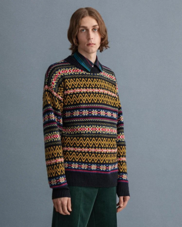 FAIR ISLE C-NECK 8060017
