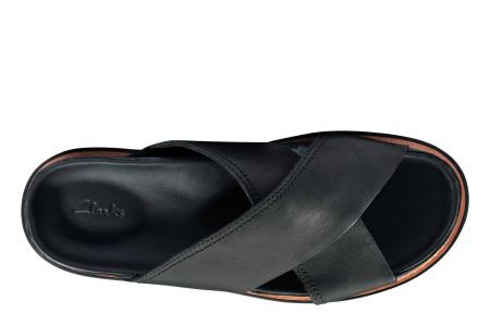Женские сланцы Clarks Trace Drift 26139417, черные