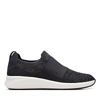 Un Rio Knit 26165487 - Женские кроссовки Clarks, черные