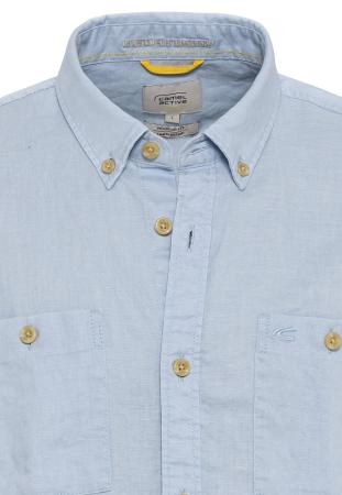 Мужская рубашка Camel Active Shortsleeve Shirt 409219-1S49, голубая