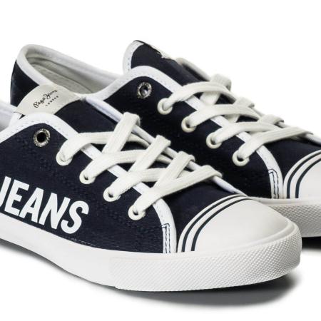 Женские кеды Pepe Jeans London GERY BRANDING PLS30954, синие Женские кеды Pepe Jeans London GERY BRANDING PLS30954, синие