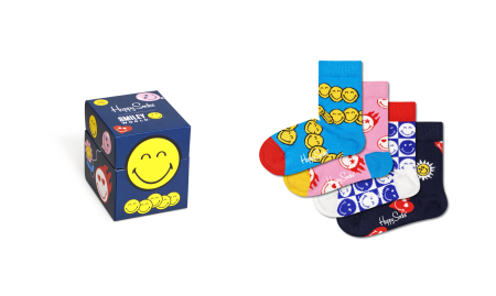 collaboration 4-Pack Kids Smiley Gift Set XKSMY09