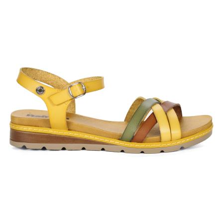 Женские сандалии REFRESH PU LADIES SANDALS 170625, желтые