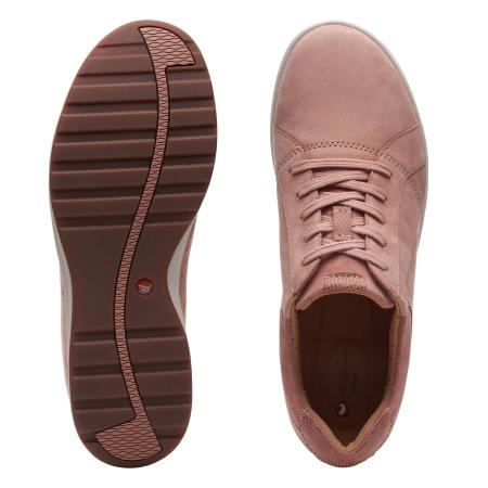 Женские полуботинки Clarks Un Adorn Lace 26141437, розовые