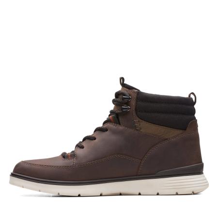 Мужские ботинки Clarks Braxin Peak 26164576, коричневые