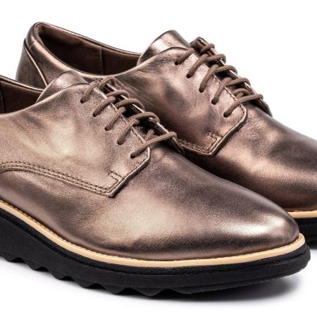 Женские дерби Clarks Sharon Noel 26148916, серые