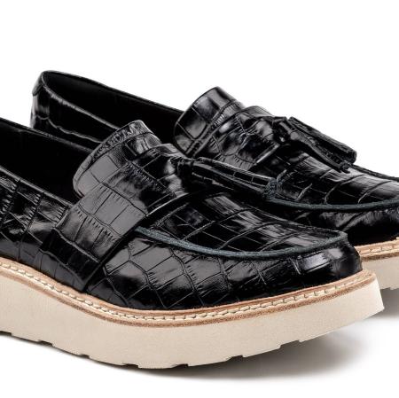 Женские лоферы Clarks Trace Tassel 26150386, черные