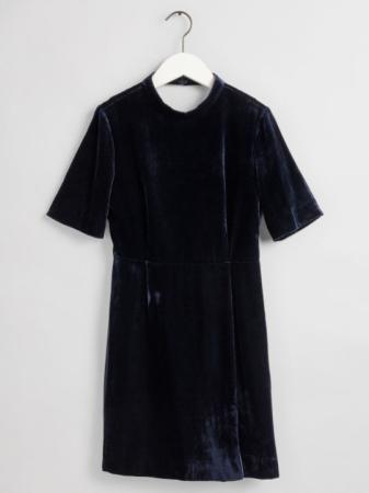 FITTED VELVET DRESS 4501078