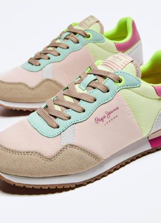 Женские кроссовки Pepe Jeans London ARCHIE FUN 2 PLS31110, желтые