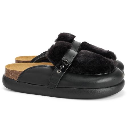 Женские тапочки SCHOLL KENDALL F316161004, черные