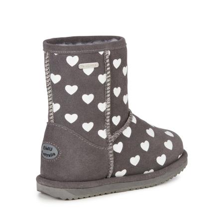 Детские сапоги EMU Australia Brumby Heart K11829, серые