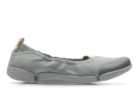 Женские балетки Clarks Tri Adapt 26141056, серые