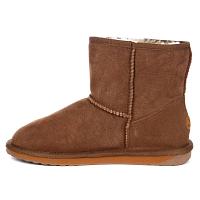 Stinger Mini W10003 - Женские полусапоги из овчины (угги) EMU Australia, коричневые Stinger Mini W10003 - Женские полусапоги из овчины (угги) EMU Australia, коричневые