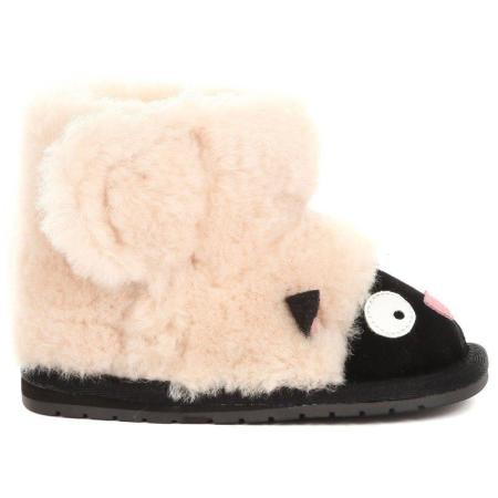 Детские ботинки из овчины (угги) EMU Australia Lamb Walker B10760, натуральные