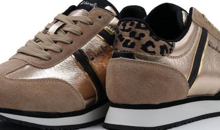 Женские кроссовки United Colors of Benetton Eva Jogging BTW123305, коричневые