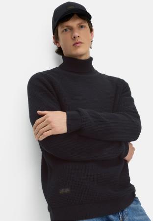Мужская водолазка Camel Active Rollneck Pullover 409550-6K21, синяя