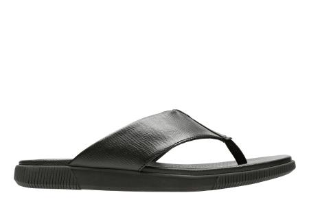 Мужские вьетнамки Clarks Vine Oak 26131954, черные