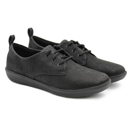 Женские полуботинки Clarks Ayla Reece 26142193, черные Женские полуботинки Clarks Ayla Reece 26142193, черные