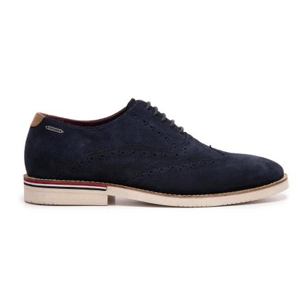 Мужские дерби брогированные Pepe Jeans London DAVE PMS10275, синие