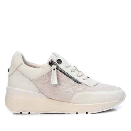 Женские кроссовки CARMELA LEATHER COMBINED LADIES SHOES . 68000, бежевые