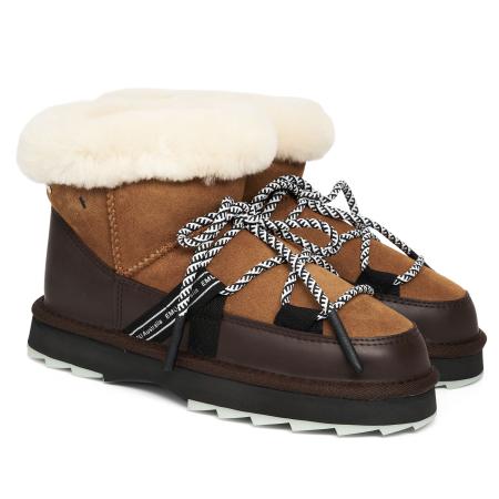 Женские снегоходы EMU Australia Sheepskin Fashion Blurred Micro W13129, бежевые