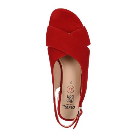 Женские туфли с открытым мыском/открытой пяткой ARA PRATO-S 2.0 12-25605-03, красные