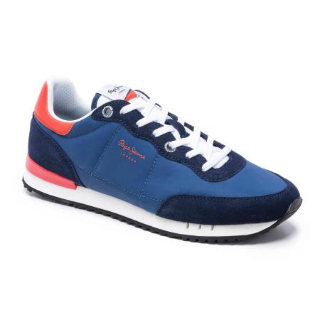 Мужские кроссовки Pepe Jeans London TINKER BASIC NYLON PMS30505, синие
