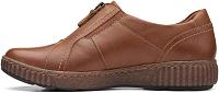 Magnolia Zip 26167481 - Женские полуботинки Clarks, коричневые
