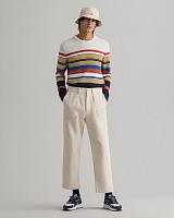 MULTI COLORED STRIPED C-NECK 8040080 - MULTI COLORED STRIPED C-NECK 8040080