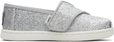 Детские эспадрильи TOMS Alpargata 10011457, серебряный
