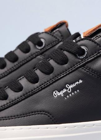 Мужские кеды Pepe Jeans London YOGI ORIGINAL PMS30784, черные