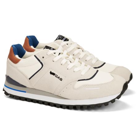 Мужские кроссовки GAS ALBA MIX GAM513600, белые