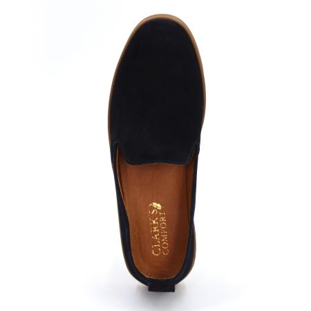 Мужские слипоны Clarks 22203265, синие Мужские слипоны Clarks 22203265, синие