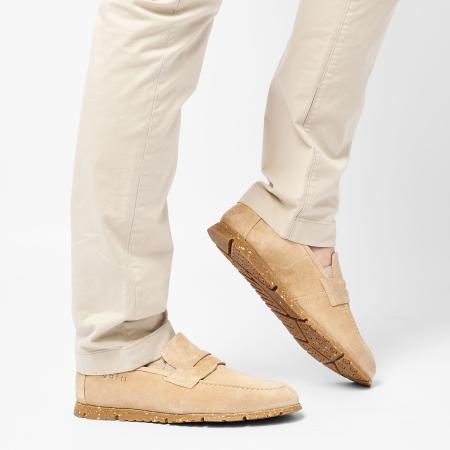 Мужские мокасины Bugatti 33307199-1400, бежевый