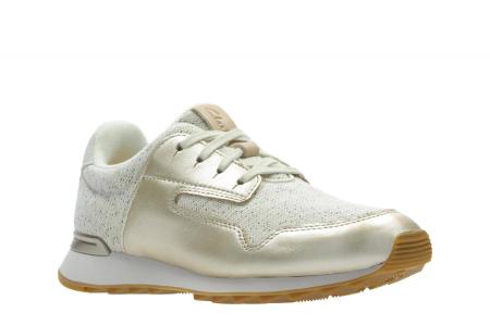 Женские кроссовки Clarks Floura Mix 26139267, белые