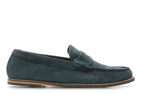 Мужские лоферы Clarks Whitley Free 26139611, синие Мужские лоферы Clarks Whitley Free 26139611, синие