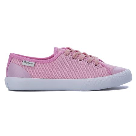 Детские кеды Pepe Jeans London BAKER MESH GIRLS PGS30334, розовые Детские кеды Pepe Jeans London BAKER MESH GIRLS PGS30334, розовые