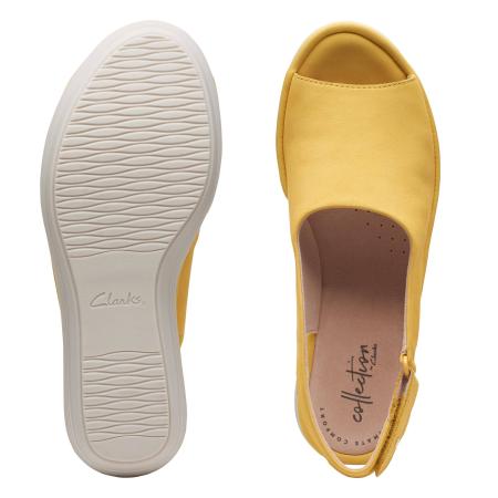 Женские босоножки Clarks Reedly Shaina 26140708, желтые