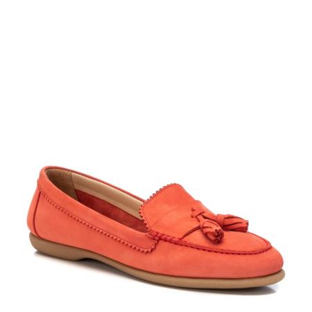 Женские лоферы CARMELA NOBUCK LADIES SHOES 68624, коралловые