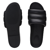 Clarks Pure Soft 26173700 - Женские сланцы Clarks, черные