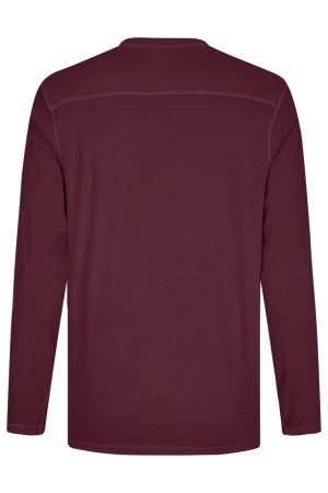 Мужская футболка Camel Active Henley 1/1 Arm 409670-8T28, бордовая