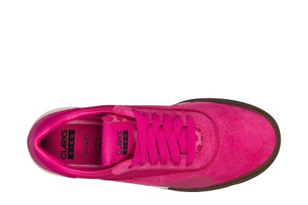 Детские кеды Clarks Cica Y 26161447, розовые