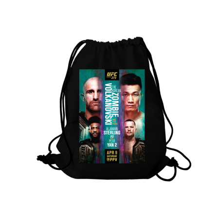 Рюкзак UFC DRAWSTRING BAG UFC EVENT 273 ENG UFCBPBL001103T, черный