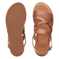 Karsea Sun 26166018 - Женские сандалии Clarks, коричневые Karsea Sun 26166018 - Женские сандалии Clarks, коричневые