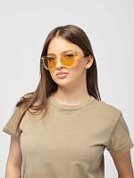 sun glasses C90913-743-22 - Женские очки Closed, желтые